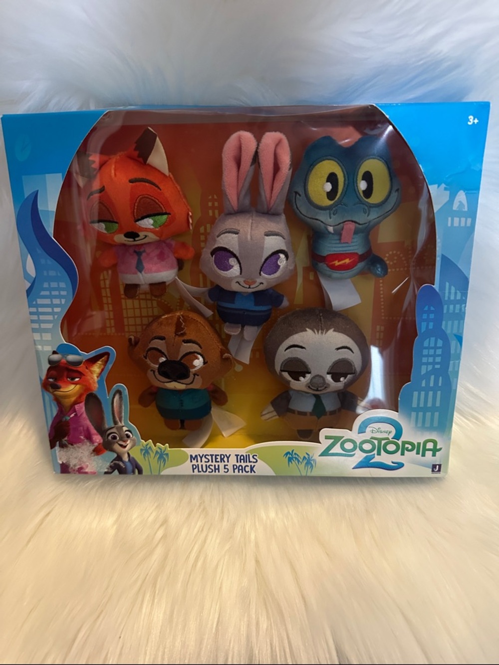 Disney Zootopia Mystery Tails Plush 5-Pack